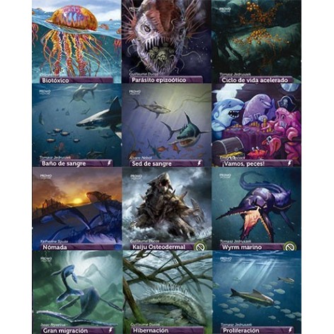 Oceans: Pack de Cartas Exclusivas de Abismo - expansión juego de mesa