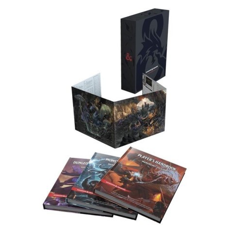 Dungeons and Dragons: Set de Regalo (reglamentos basicos) - juego de rol