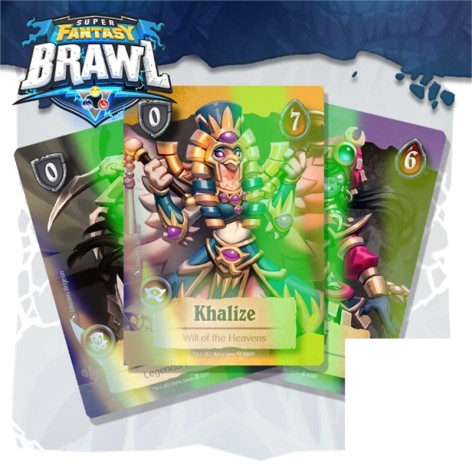 Super Fantasy Brawl: Cartas Foil - expansion juego de mesa