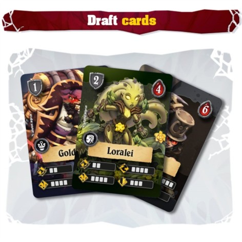 Super Fantasy Brawl: Cartas de Draft - expansion juego de mesa