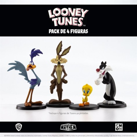 Looney Tunes Mayhem: Pack de Figuras - expansión juego de mesa