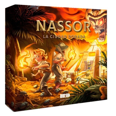 Nassor, la Ciudad Dorada - juego de mesa