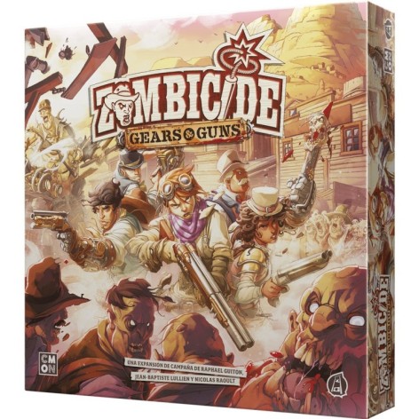 Zombicide Undead or Alive: Gears and Guns - expansión juego de mesa