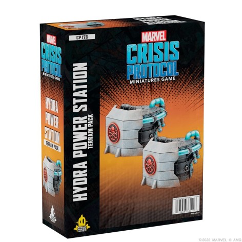 Marvel Crisis Protocol: Hydra Power Station Terrain - expansión juego de mesa