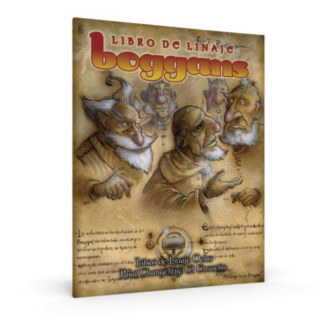 Changeling El Ensueño 20 Aniversario: Libro de Linaje Boggans - suplemento de rol