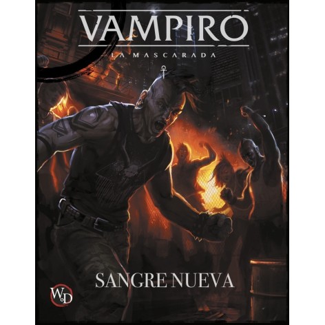 Vampiro: La Mascarada 5 edicion: Sangre Nueva - suplemento de rol