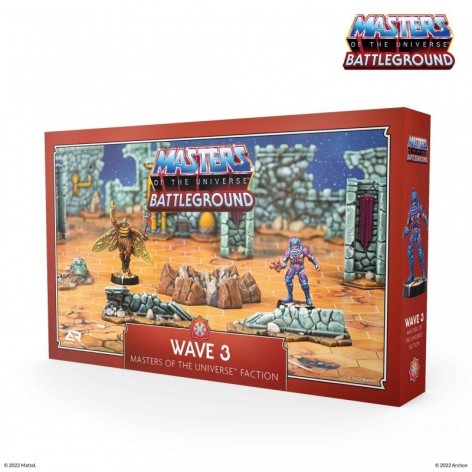 Masters of the Universe Battleground: Wave 3 Masters of the Universe Faction (castellano) - expansion juego de mesa