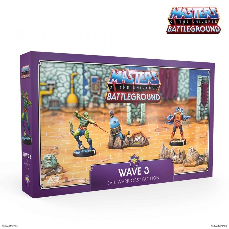Masters of the Universe Battleground: Wave 3 Evil Warriors Faction (castellano) - expansión juego de mesa