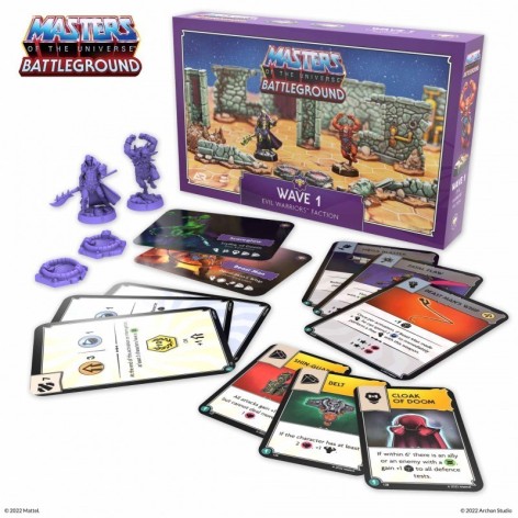 Masters of the Universe Battleground: Wave 1 Evil Warriors Faction (castellano) - expansion juego de mesa