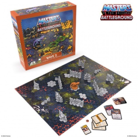 Masters of the Universe Battleground: Wave 2 Legends of Preternia (castellano) - expansion juego de mesa