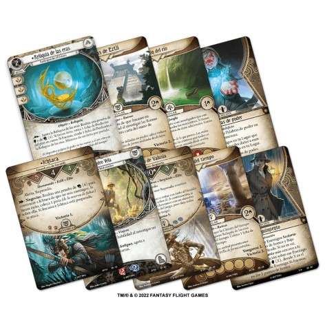 Arkham Horror: La Era Olvidada - Expansion Campaña - expansión juego de cartas