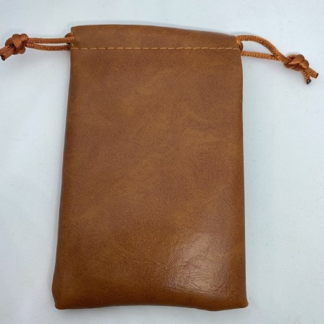 Bolsa para dados cuero PU Marron 110 x 70 mm