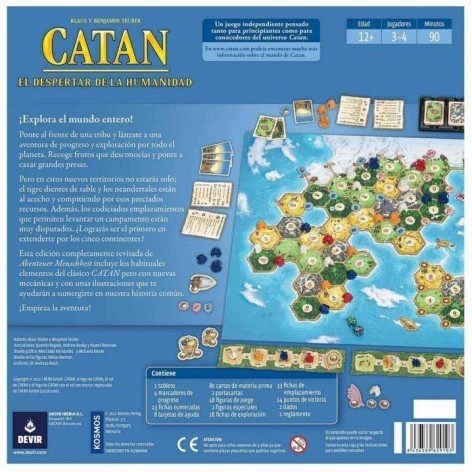 Catan: el Despertar de la Humanidad - juego de mesa