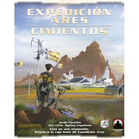 Terraforming Mars Expedicion Ares: Cimientos - expansión juego de cartas