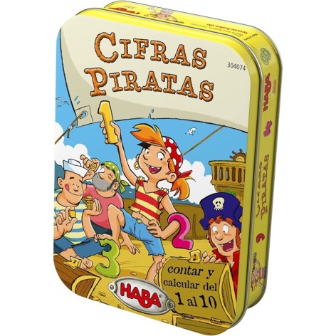 Cifras piratas - Juego de mesa para niños de Haba