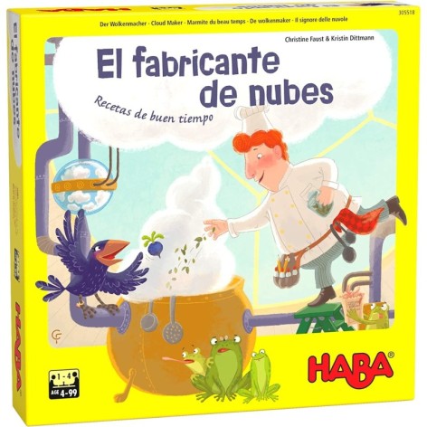 El fabricante de Nubes - juego de mesa para niños