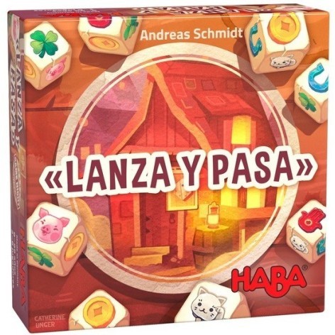 Lanza y pasa - juego de dados para niños de Haba