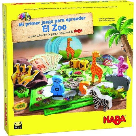 Mi Primer Juego para aprender: El Zoo - juego de mesa para niños