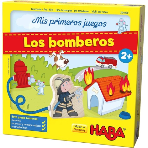 Mis primeros juegos: los bomberos - juego de mesa para niños de Haba