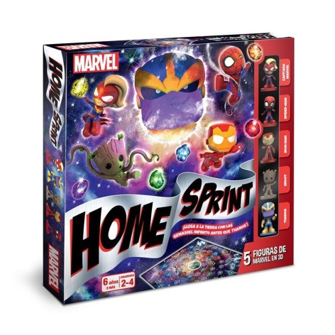 Marvel Avengers Home Sprint (castellano) - juego de mesa