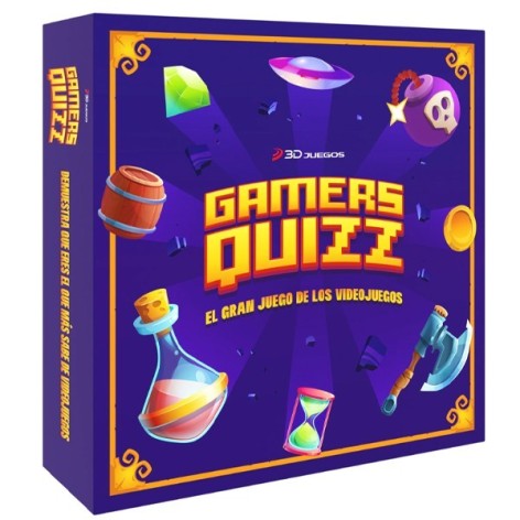 Gamers Quizz: el Gran Juego de los Videojuegos - juego de mesa