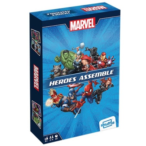 Marvel Heroes Assemble (castellano) - juego de cartas