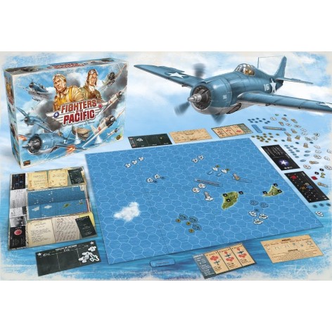 Fighters of the Pacific (Cazas sobre el Pacifico) - juego de mesa