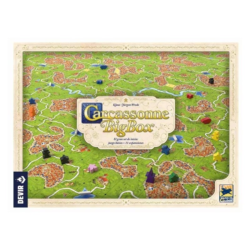 Carcassonne BIg Box - juego de mesa