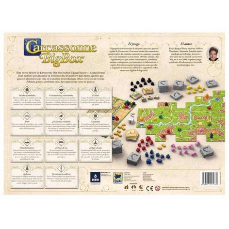 Carcassonne BIg Box - juego de mesa