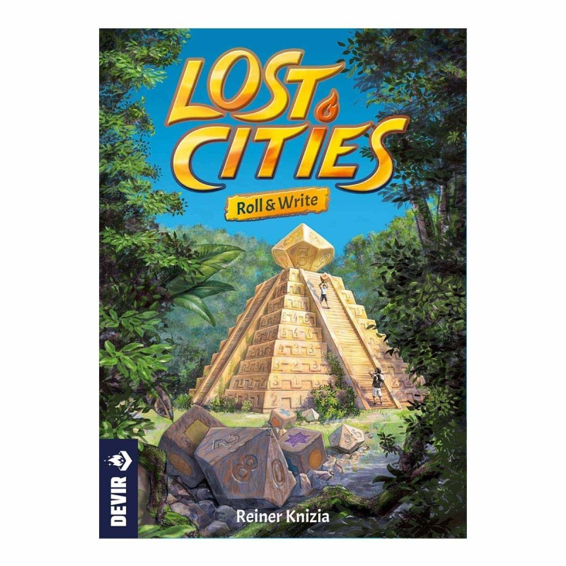 Lost Cities (exploradores) Roll and Writte (castellano) - juego de dados