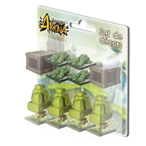 Krosmaster Arena: pack de decoracion (tokens) ola 1