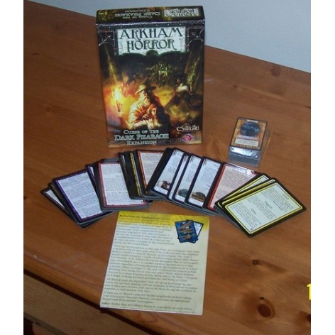 Arkham Horror: La Maldicion del Faraon Oscuro juego de mesa