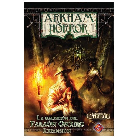 Arkham Horror: La Maldicion del Faraon Oscuro juego de mesa