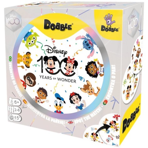 Disney 100 Dobble - juego de cartas