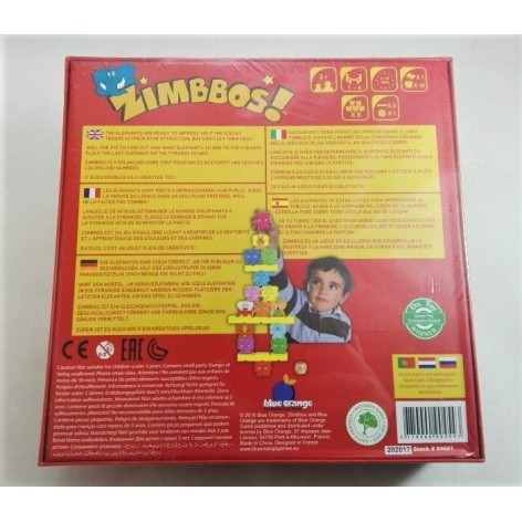 Zimbbos (castellano) - juego de mesa para niños