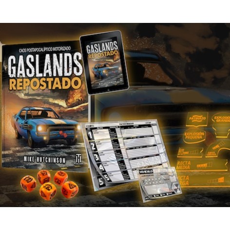 Gaslands Repostado: Pack Tuneado - juego de mesa