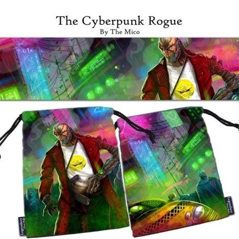 Legendary Dice Bag: The Cyberpunk Rogue (bolsa para dados)