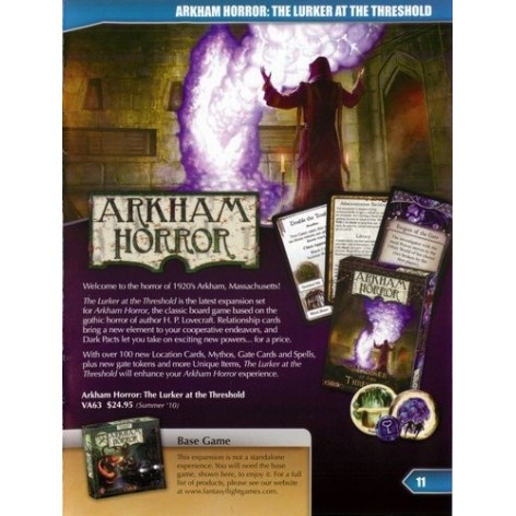 Arkham Horror: El que Acecha en el Umbral