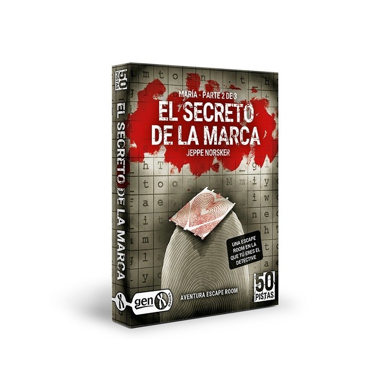 50 Pistas Temporada 2: Maria 2: El Secreto de la Marca - juego de cartas