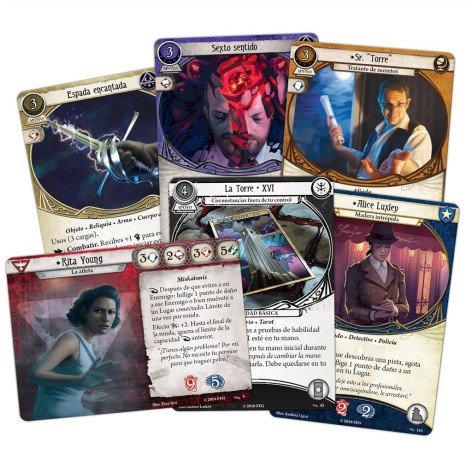 Arkham Horror: El Circulo Roto - Expansion Investigadores - expansión juego de cartas