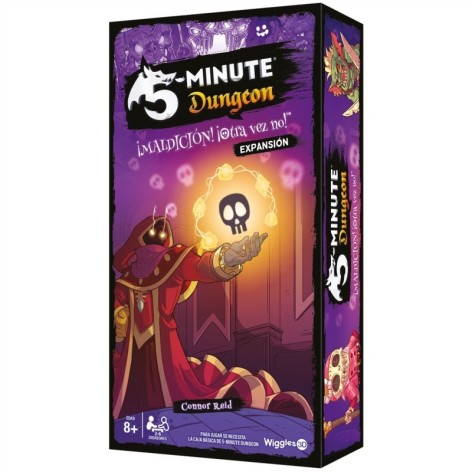 5 Minute Dungeon: Maldicion, Otra Vez No (castellano) - expansión juego de cartas