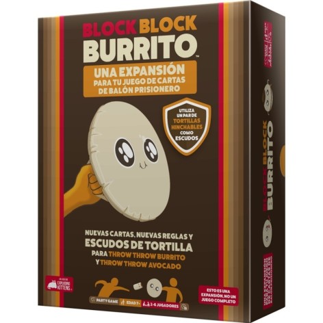 Block Block Burrito - expansión juego de mesa