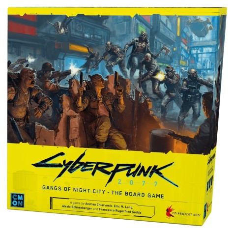 Cyberpunk 2077: Gangs of Night City (castellano) - juego de mesa