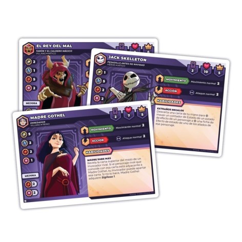Disney Sorcerers Arena Alianzas Epicas: Sombras y Escalofrios - expansión juego de mesa
