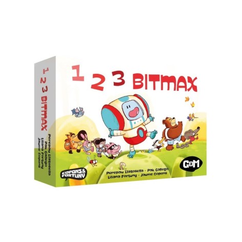 1 2 3 Bitmax - juego de cartas para niños