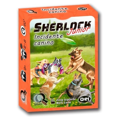 Serie Q Sherlock Junior: Incidente Canino - juego de cartas para niños