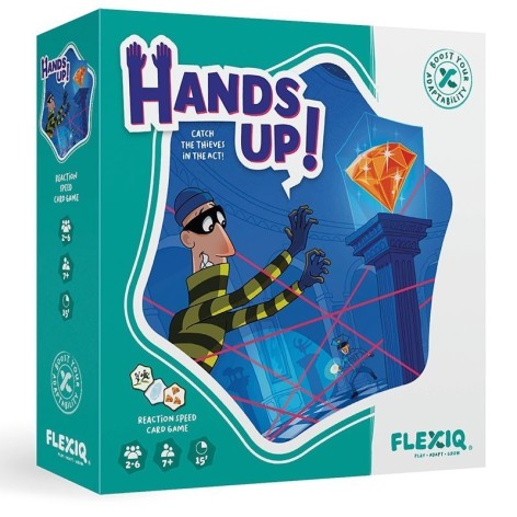 Hands Up (castellano) - juego de cartas para niños