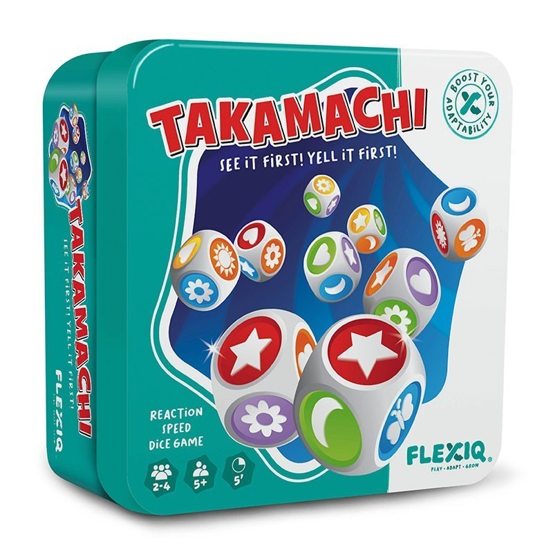 Takamachi (castellano) - juego de dados para niños