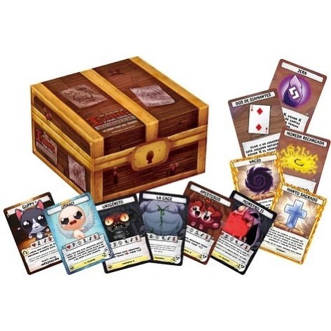 Binding of Isaac Four Souls: la Gran Caja del Tesoro (castellano) - expansión juego de cartas