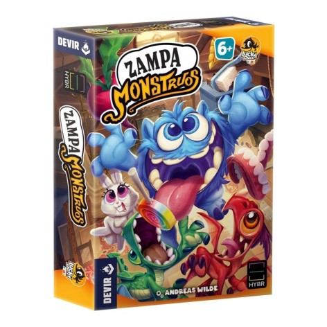 Zampa Monstruos - juego de cartas